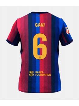 Moški Nogometna dresi replika Barcelona Paez Gavi #6 Domači 2026-27 Kratek rokav